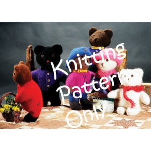 New Fiber Trends 202x The Marigold Bears Knitting Pattern